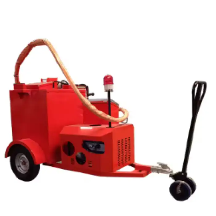 Small Road Maintenance Traction Pavement 100L Crack Repair Asphalt Grouting Machine