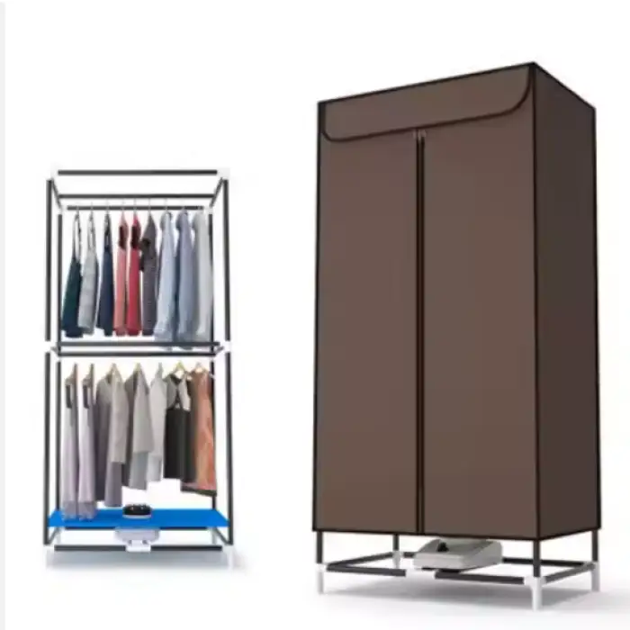 Clothes Dryer Electric Wardrobe Folding Stainless Steel Rack Big Capacity for Household Use