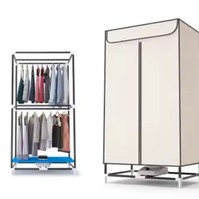 Clothes Dryer Electric Wardrobe Folding Stainless Steel Rack Big Capacity for Household Use