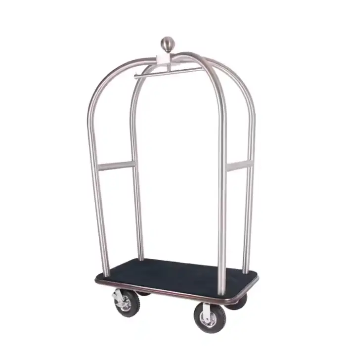 Stainless Steel Luggage Cart