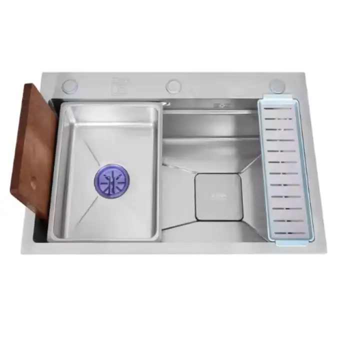 Multifunction Modern Smart Waterfall Hand Made Stainless Steel 304 Sink Kitchen Kitchen Sinks