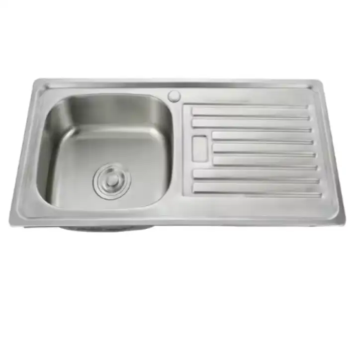 LW-8643 European CE Stainless Steel Sink With Cabinet