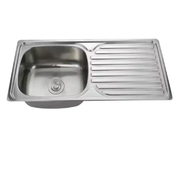 LW-8643 European CE Stainless Steel Sink With Cabinet