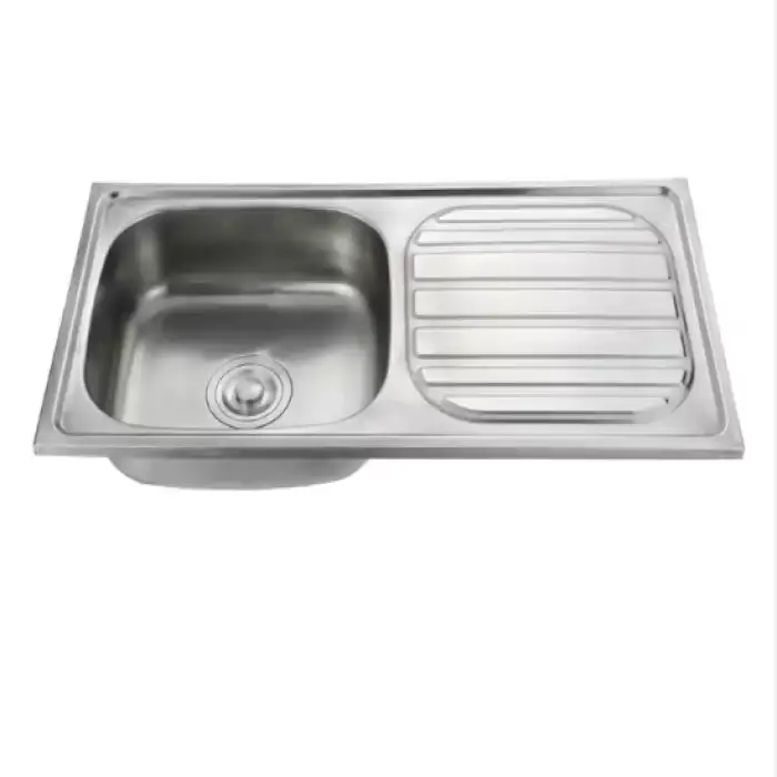 LW-8643 European CE Stainless Steel Sink With Cabinet