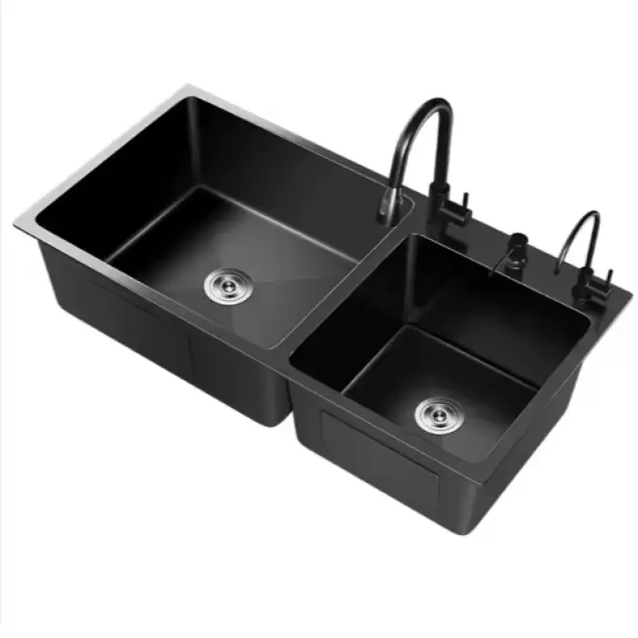 Stainless Steel Two Bowls Kitchen Sinks