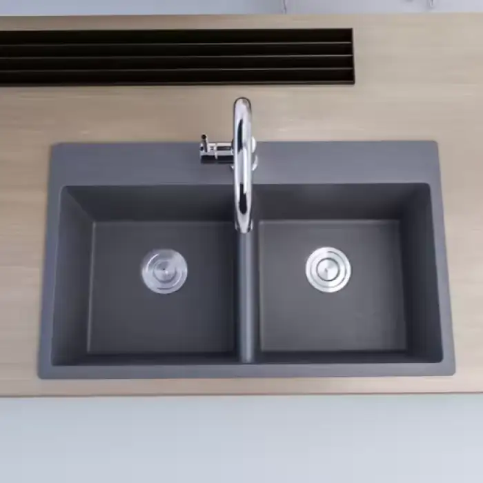 Stainless Steel Two Bowls Kitchen Sinks