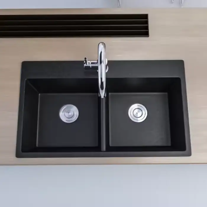 Stainless Steel Two Bowls Kitchen Sinks