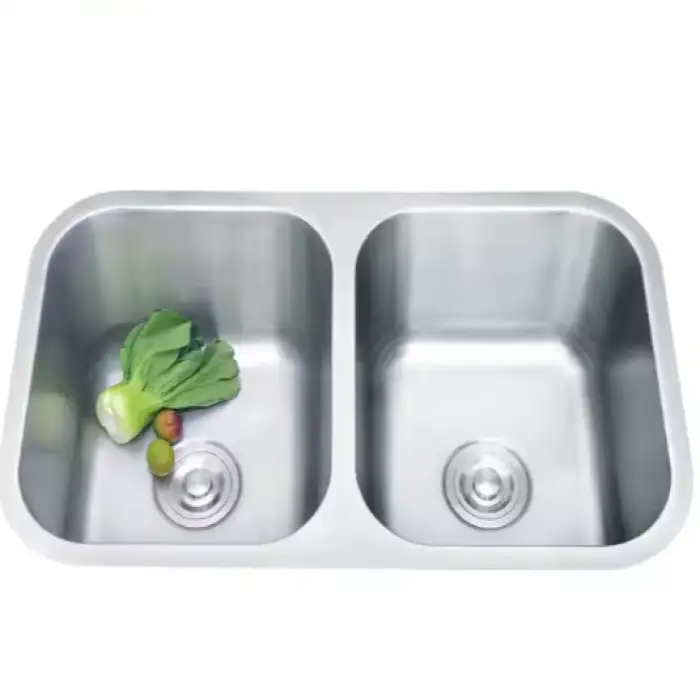 The Best Selling Rectangular Stainless Steel Customized Double Bowl Kitchen Sink Used Kitchen Sinks