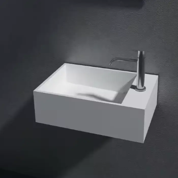 Acrylic Sink Solid Surface Bathroom Sink