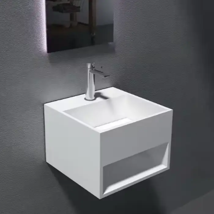 Acrylic Sink Solid Surface Bathroom Sink