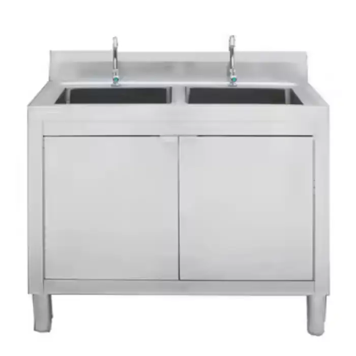 Outdoor Kitchen sink integrated Cabinet type floor sink outdoor kitchen bench with sink