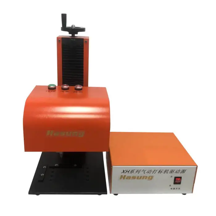 Gold Bar Serial Number Marking Machine - Pneumatic Engraving Machine