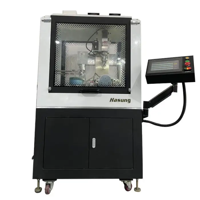 Digital Jewelry Automatic CNC Diamond Cutting Machine For Hollow Ball