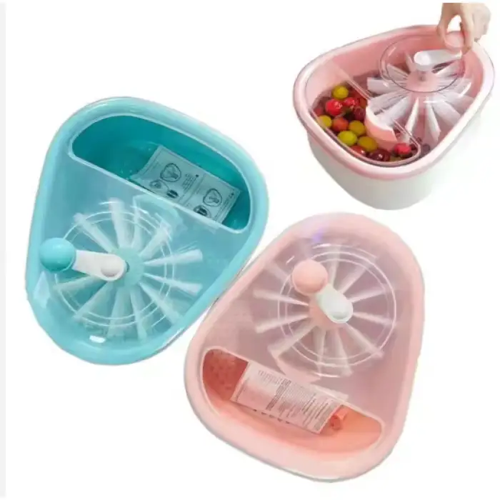 Fruit Washer Brush Drain Basket Vegetable Spinner Food Cleaning Tool