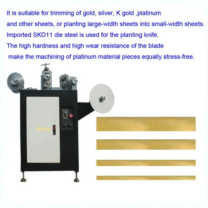 Factory sale gold sheet metal cutting equipment metal sheet cutting machine jewelry cutting machine metal