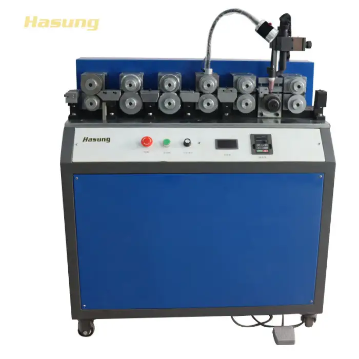 Jewelry equipment tool Hollow Pipe Making Machine with Automatic Soldering For Gold Silver Copper