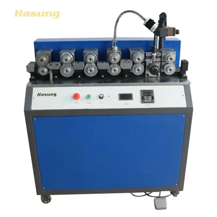 Jewelry equipment tool Hollow Pipe Making Machine with Automatic Soldering For Gold Silver Copper