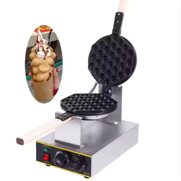 Kitchen Equipment Small Waffle Cone Making Pizza Cone Machine Ice Cream Edible Cone Cup Wafer Maker Machine