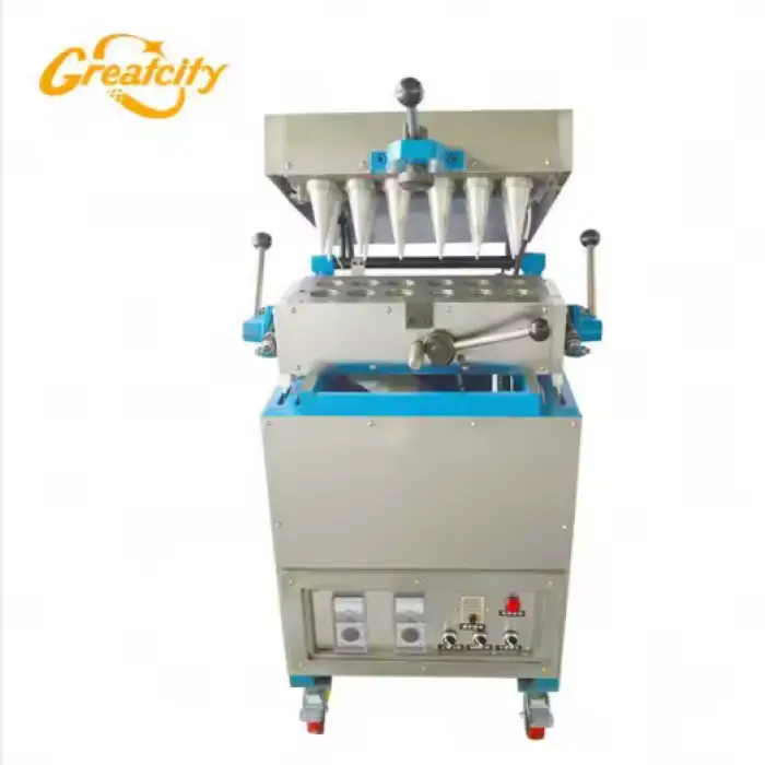 Machinery Ice Cream Cone Wafer Biscuit Making Machine