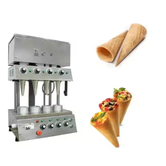 CANMAX Manufacturer Automatic Tabletop Oven Pizza Cone Machine Pizza Cone Maker Ice Cream Cone Making Machine