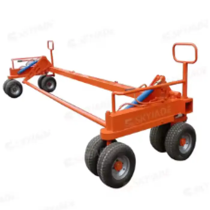 Synthetic Turf Carrier Machine Sports Installations Quality PP Lay Roll Transport Paving Machine Soccer Football Grass