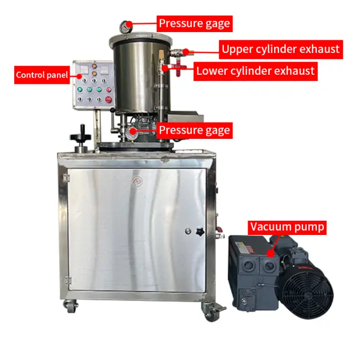 Jewellery Casting Gypsum Equipment Stainless Steel Powder Mixing Machine Investment Mixer