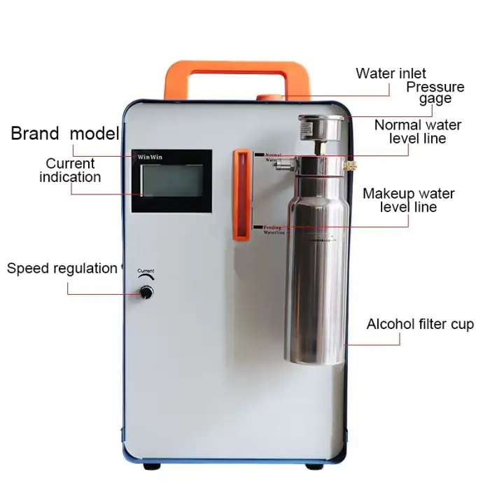 Gold Silver Copper Jewelry Welding Machine Hydrogen Oxygen Welder Water Welder