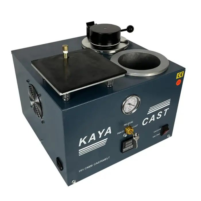 Hajet Brand Gold Silver Jewellery Cast Jewelry Manufacturing 2L Melting Vacuum Casting Machine