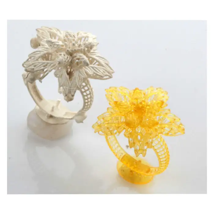 High Accuracy Jewelry Decorations Wax Design Casting Resin DLP Wax 3D Printer