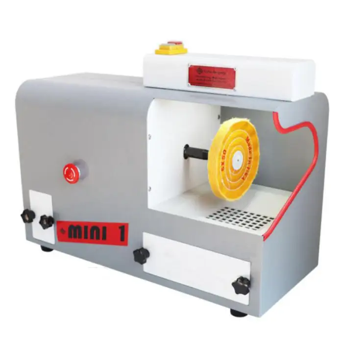 Hajet Gold Silver Jewelry Deburring Buffing Polishing Machine With Dust Collector