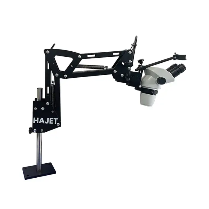 Optical Microscopes With Adjustable Angle Bracket Stand 7X-45X Stone Setting Gem Microscope