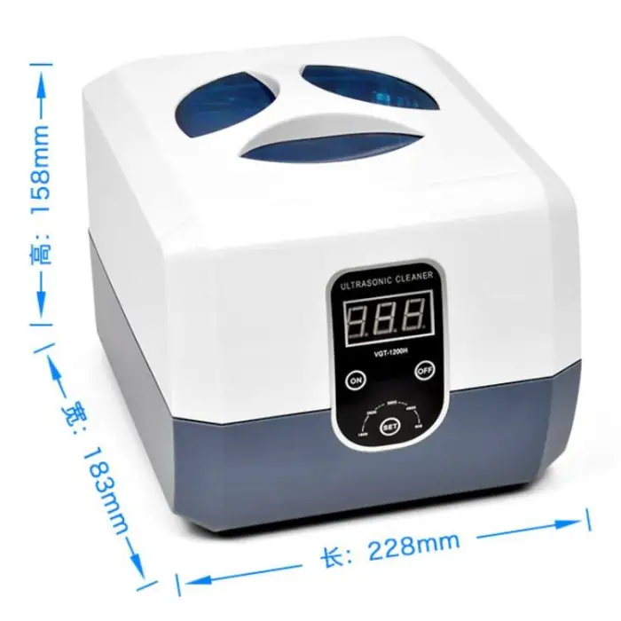 Jewelry Tools 0.6L Digital Mini Ultrasonic Cleaner Cleaning Machine