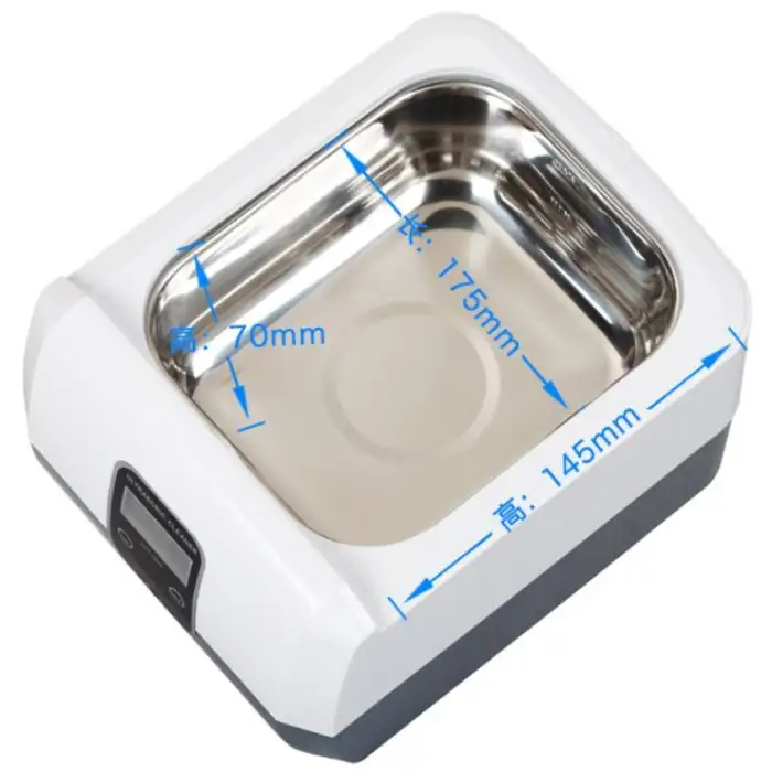 Jewelry Tools 0.6L Digital Mini Ultrasonic Cleaner Cleaning Machine