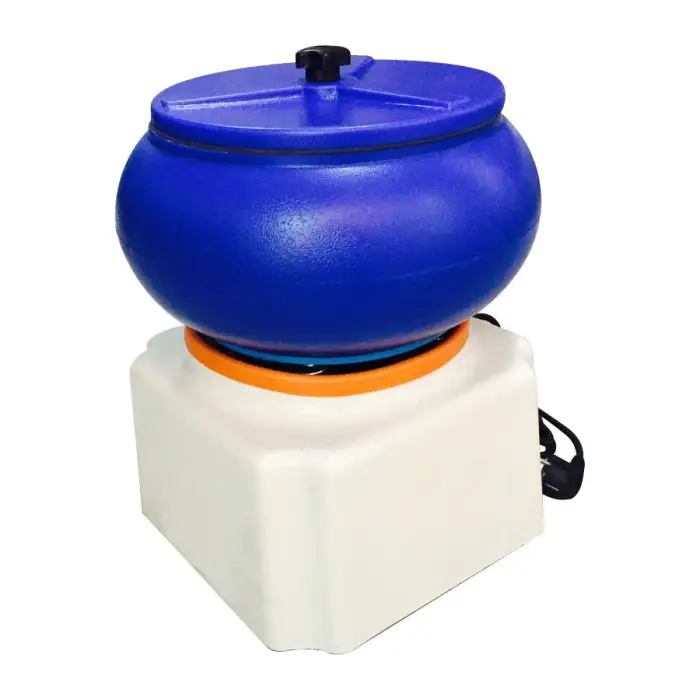 Hajet Jewelry Stone Rock Vibration Polishing Machine Vibratory Tumbler