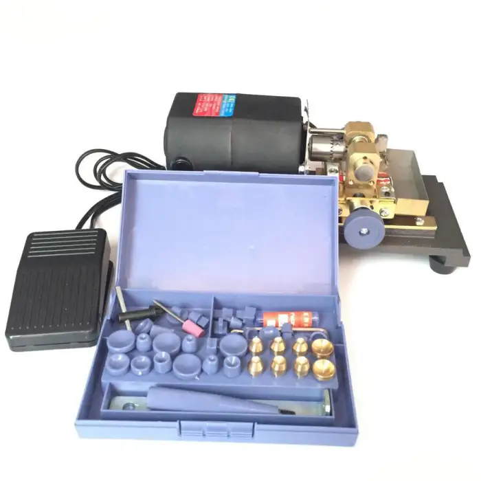 Jewellery Manufacturing Machines Gemstone Drilling 300W Pearl Drilling Machine