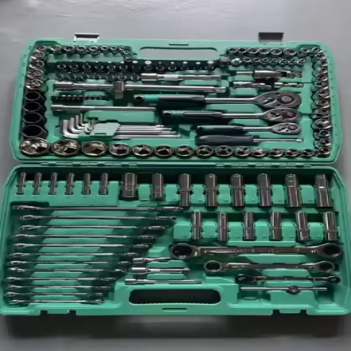 Factory Price 151 Piece 1/2 1/4 Spanner Socket Tool Auto Mechanical Hand Tool Set