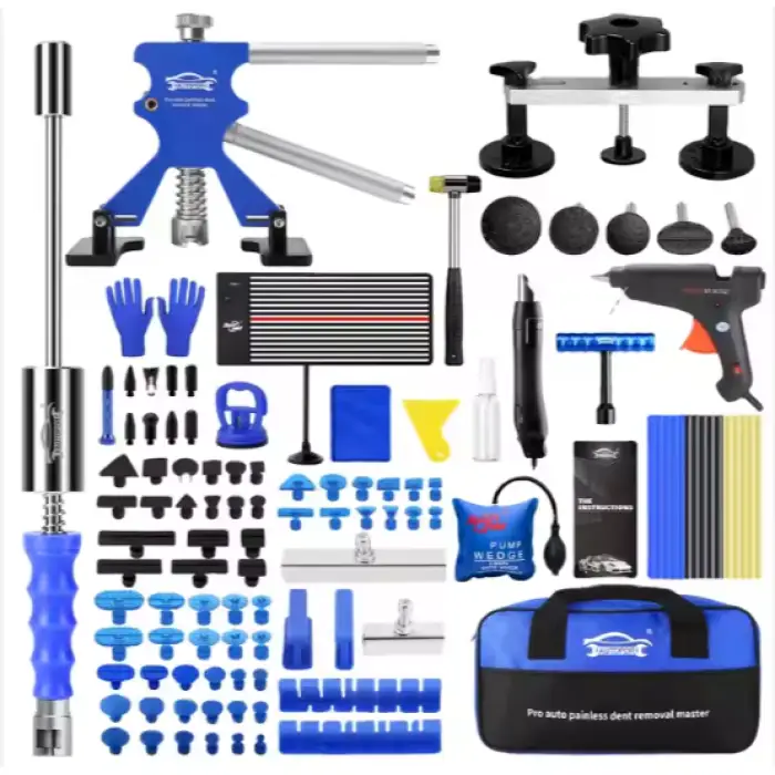 Super Pdr Tool New Blue Set 0 Hurt Original Paint Auto Dent Puller Pdr Tools for Professional Car Manual Repair Tools