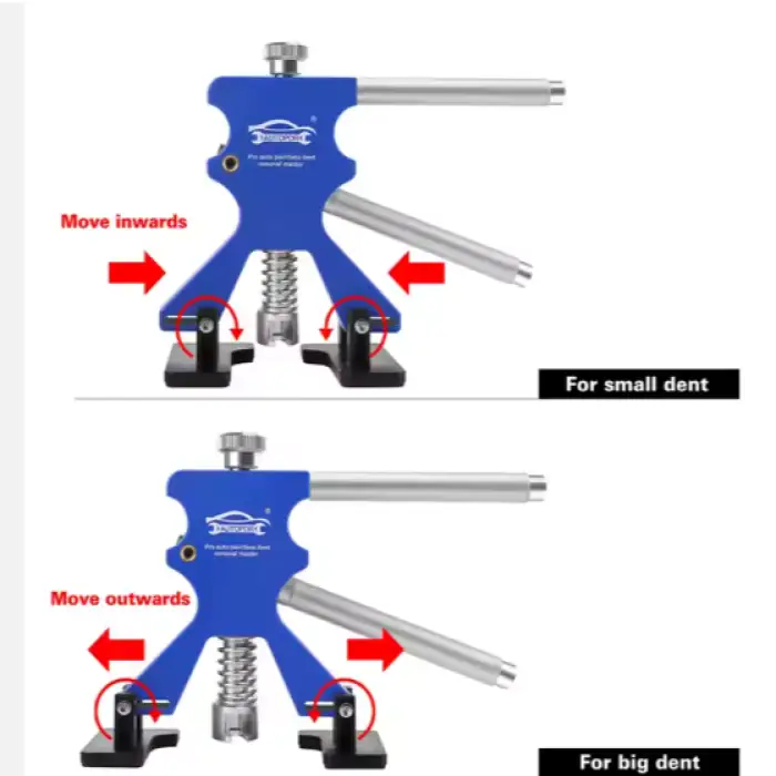 Super Pdr Tool New Blue Set 0 Hurt Original Paint Auto Dent Puller Pdr Tools for Professional Car Manual Repair Tools