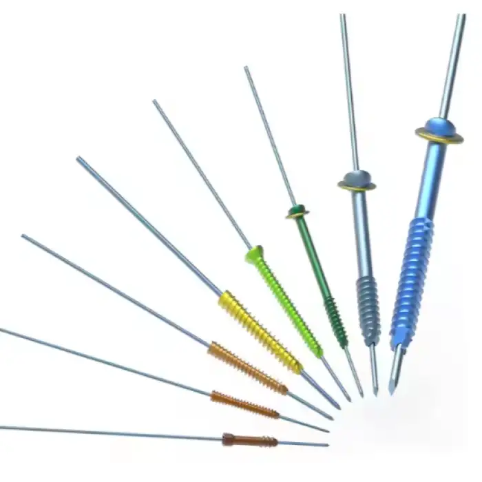 Hot sale 3.5mm 4.5mm 7.3mm cannulated screw instrument set