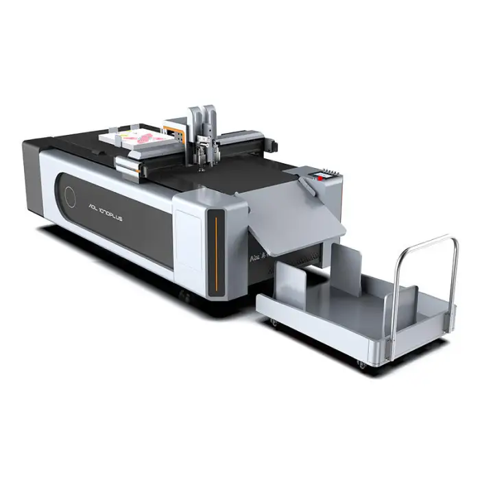 Aol Cnc Knife Kiss Cut Label Wallpaper Self-Adhesicve Vinyl Corrugated Board Small Cut Machine