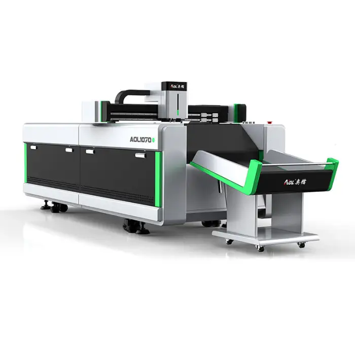 Aol Cnc Knife Kiss Cut Label Wallpaper Self-Adhesicve Vinyl Corrugated Board Small Cut Machine