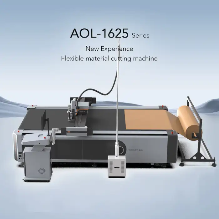 1625 Aol Factory Oscillatory Knife Textiles Cutting Machine