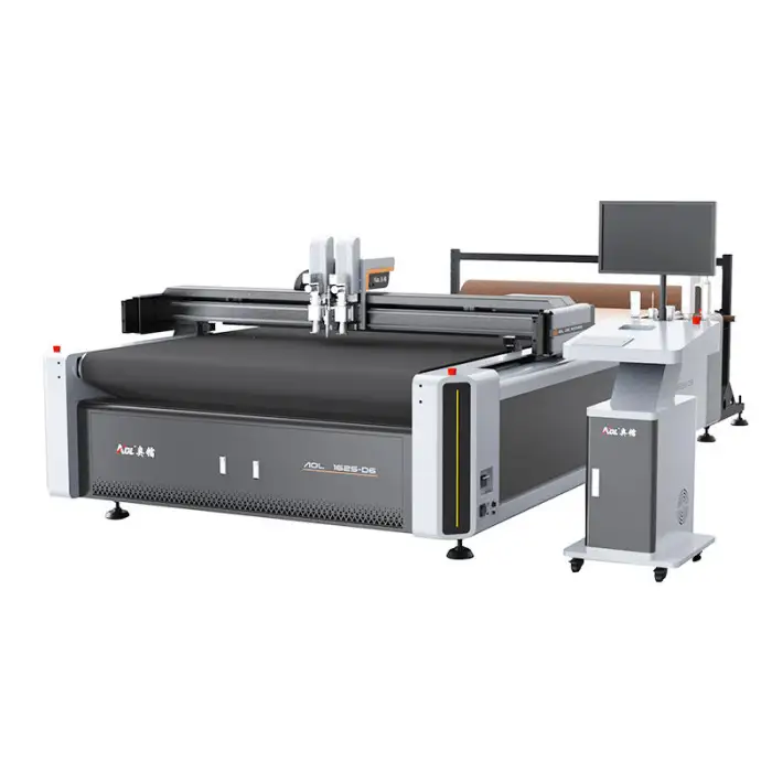 Cnc Digital Flatbed Fur Cutting Machine AOL-1625