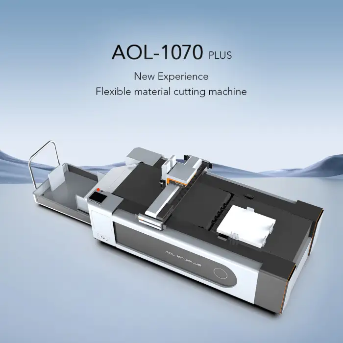 AOL-1070plus Printed Cardboard Carton KT Board Sticker Cutting Machine