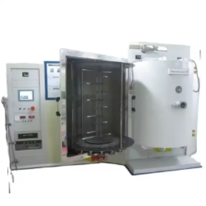 Plastic High Vacuum Metallizing Machine Plasma PVD Aluminum Chrome Vacuum Deposition Coating Machine Equipment