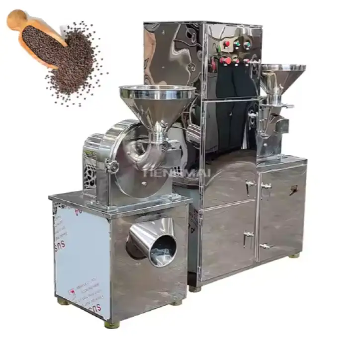 Cocoa Seeds Crusher Sugar Powder Mill Herb Grinder Machine