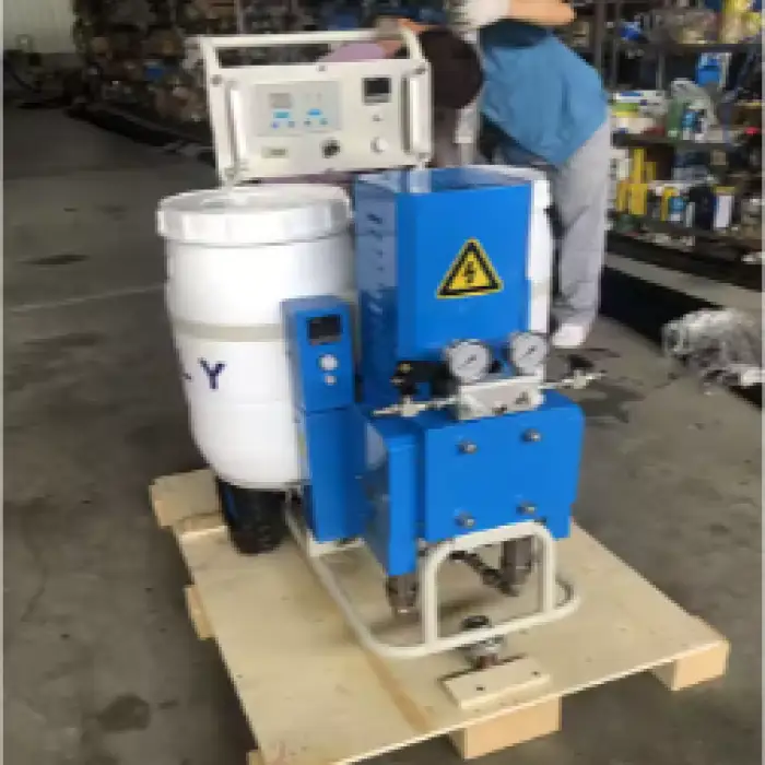 PU Polyurethane PU Foam Spray Insulation Machine Foam Mixing Equipment with Spray Gun