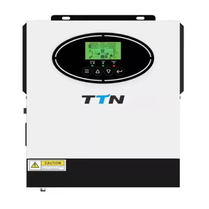 TTN off Grid Solar Inverter 1kw 1.5kw with Mppt Solar Charge Controller 220V/230vac Hybrid Solar Inverter for Solar System