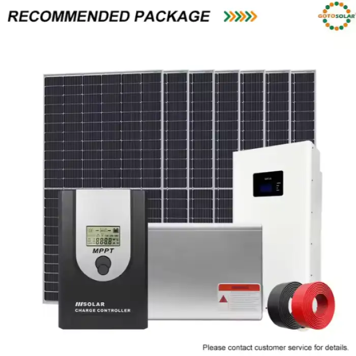 GT Solar Ready to Ship MPJ Series LifePO4 12/24V Auto MPP Solar Charger Controller 60A