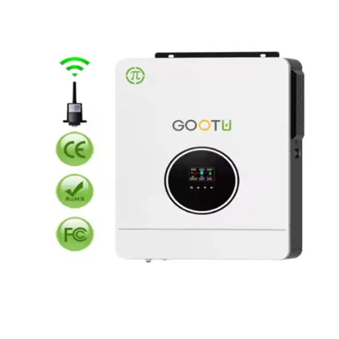 GOOTU in Stock 6.2KW 48V Dual Output Inverter Built-in 120A MPPT Solar Charge Controller